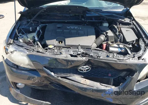 2010 Toyota Corolla S z USA, uszkodzony, nr VIN 2T1BU4EE8AC450883